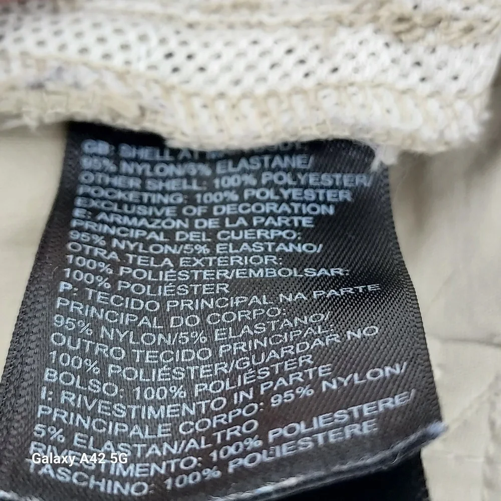 The North Face Mens Regular Fit‎ Khaki Utility Pants Size 36
